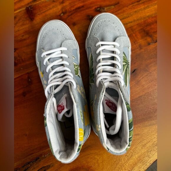 🌺✨ Vans Sk8-Hi Floral Tropical Sneakers 🌺✨ - Picture 7 of 9